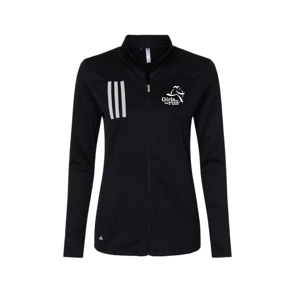 Adidas® Women's 3-Stripes Double Knit Full-Zip