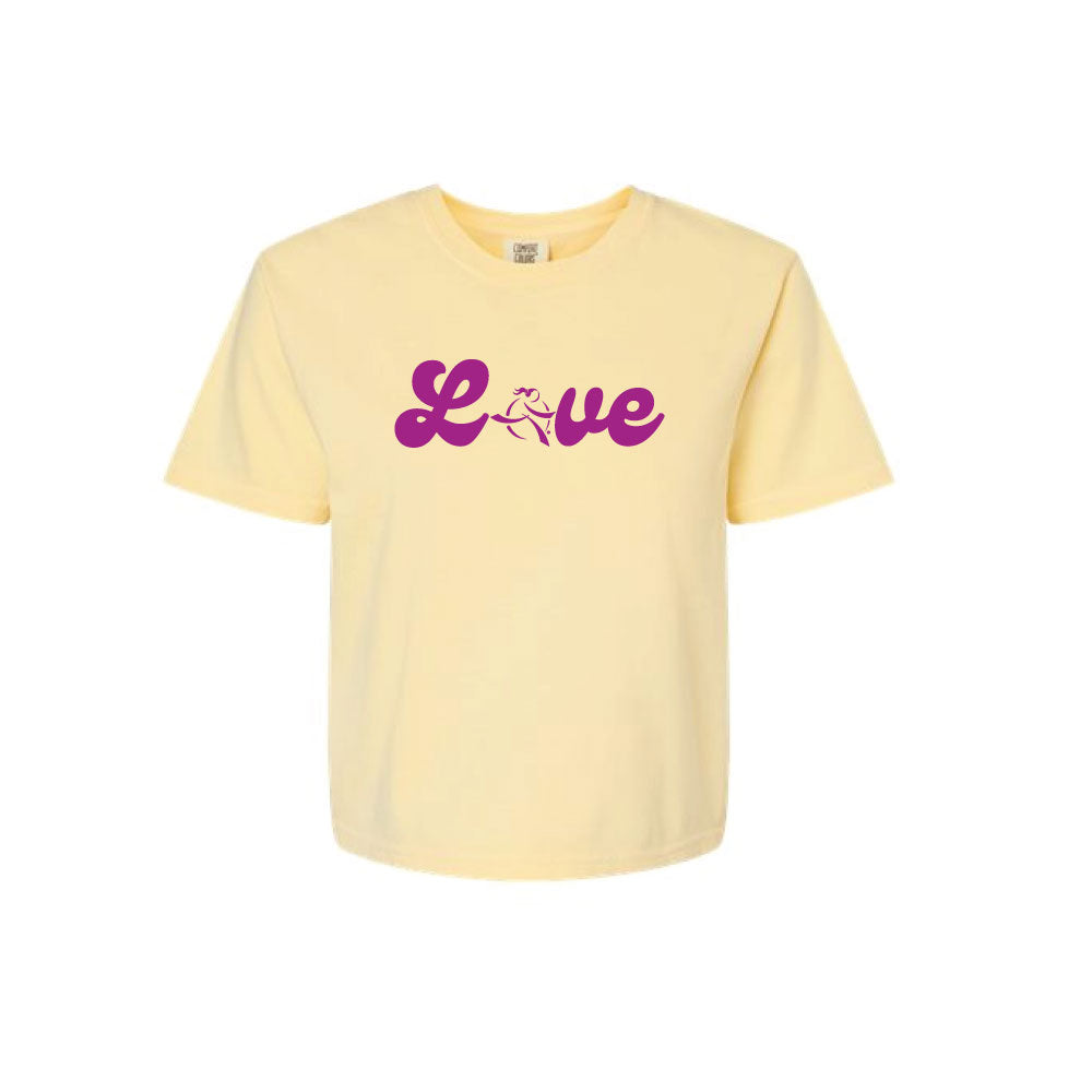 GOTR Love Cropped Crew Tee (Adult)