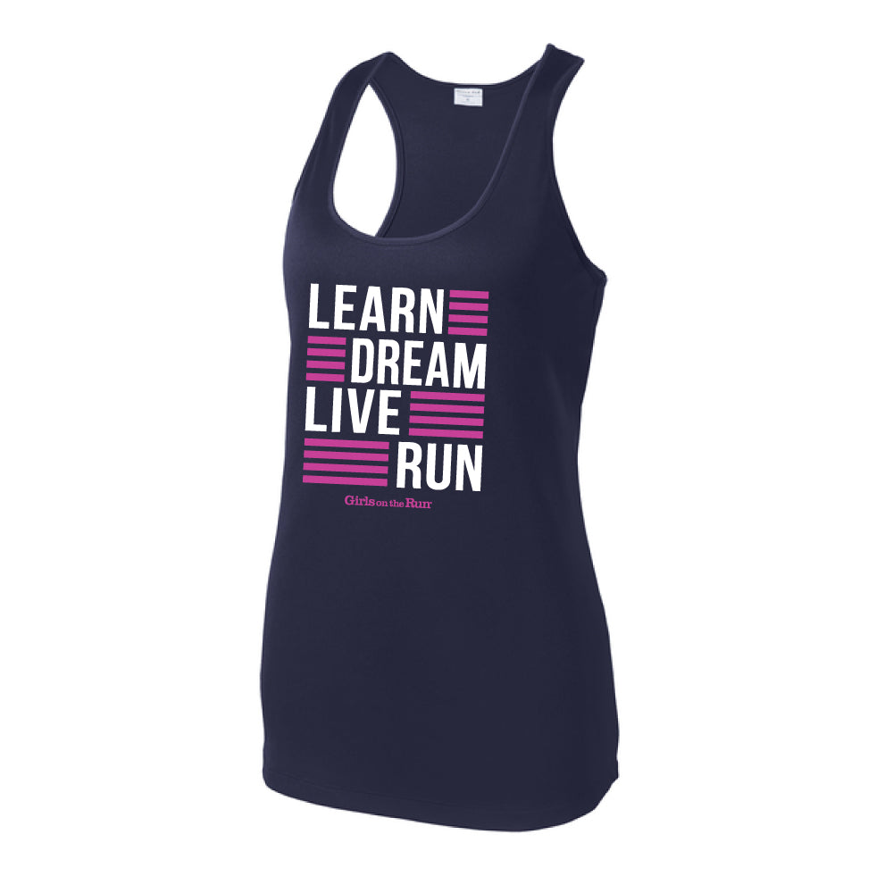 Learn Dream Live Run Tech Tank