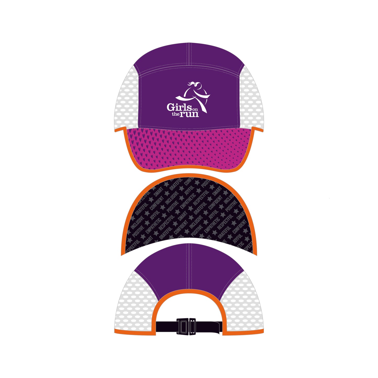Mesh Colorblock Run Hat