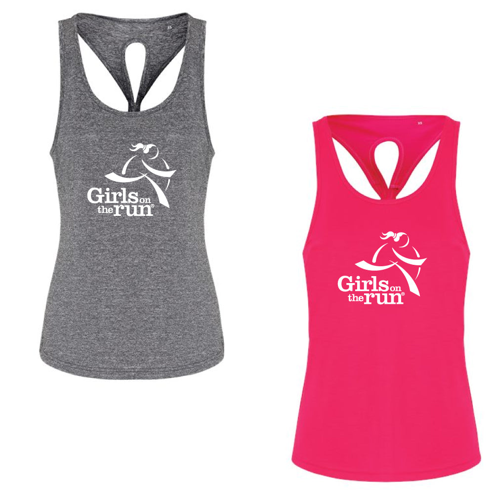 Logo Knot Back Tank
