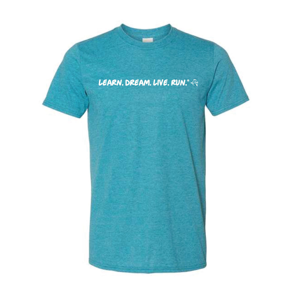 Learn. Dream. Live. Run. Short Sleeve Shirt