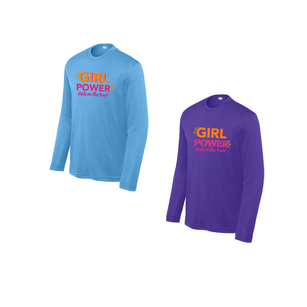 Girl Power Tech Long-Sleeve T-Shirt (Youth)