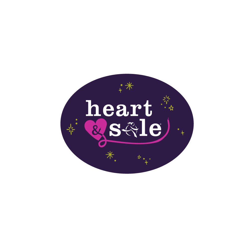 Heart & Sole Oval Magnet (pack of 10)