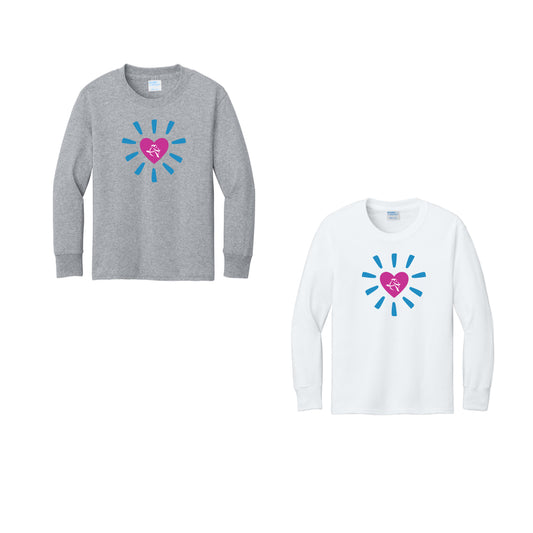 Bold Heart Long Sleeve T-shirt (Youth)