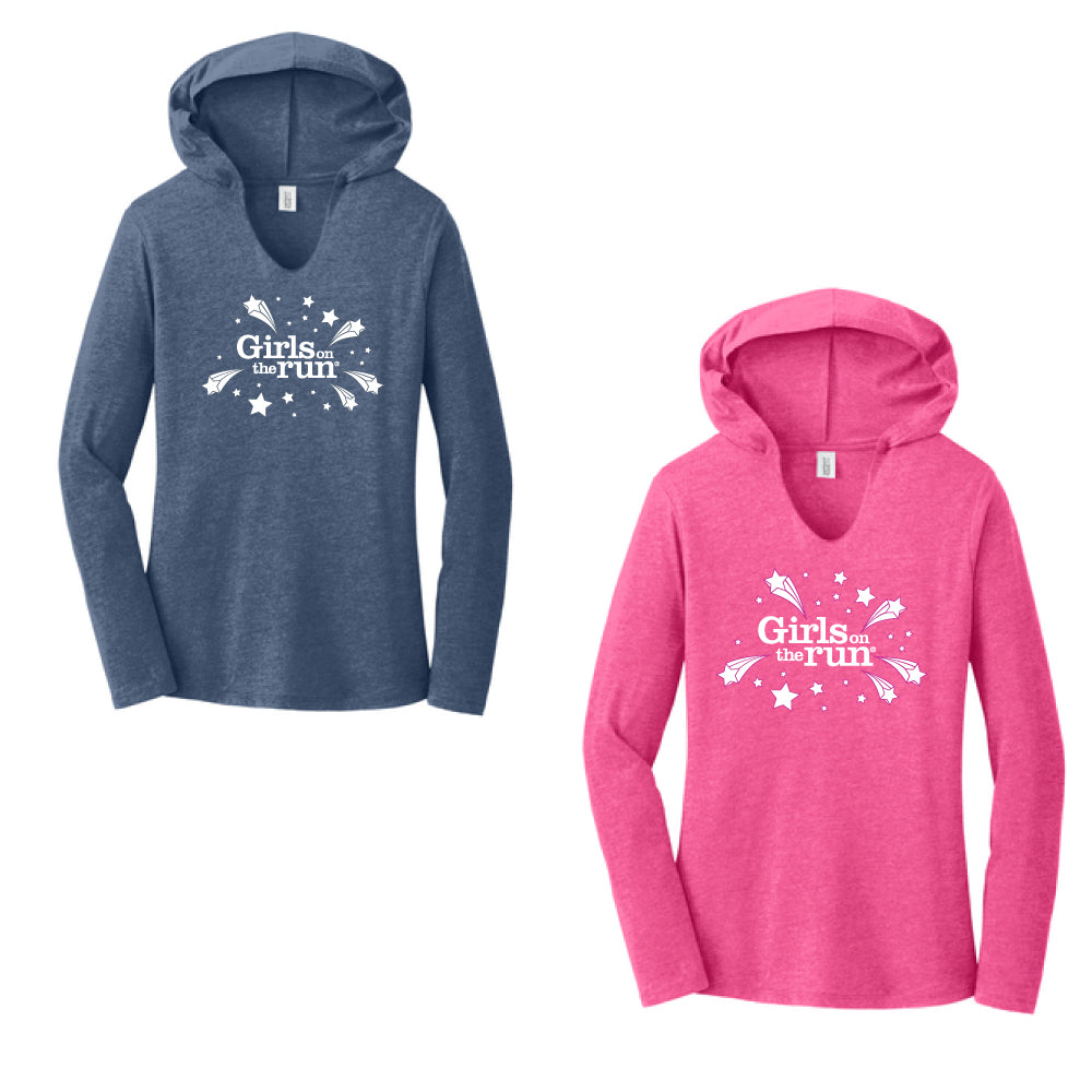 Lightweight Hoodie Starburst- Ladies