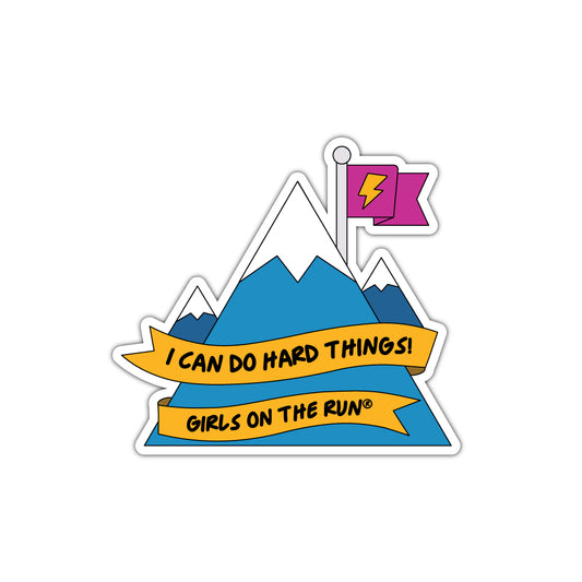 Sticker: Mountain Strength 3" die cut (pack of 20)