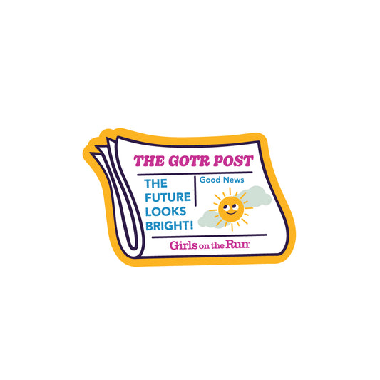 Sticker: GOTR News 3" die cut (pack of 20)
