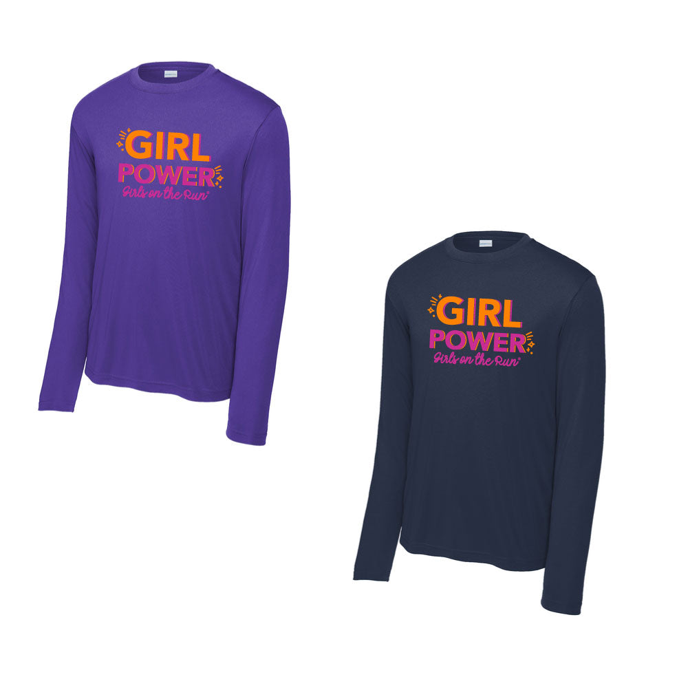 Girl Power Tech Long-Sleeve T-Shirt (Adult)