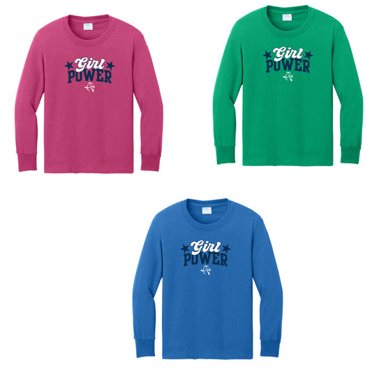 Girl Power Long Sleeve T-shirt (Youth)
