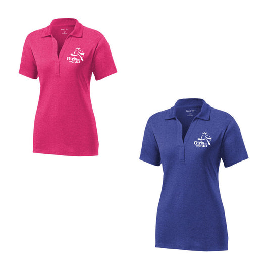 GOTR Performance Heathered Polo (Ladies)