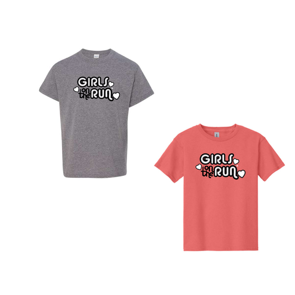 Retro Girls on the Run- S/S Tee- Youth