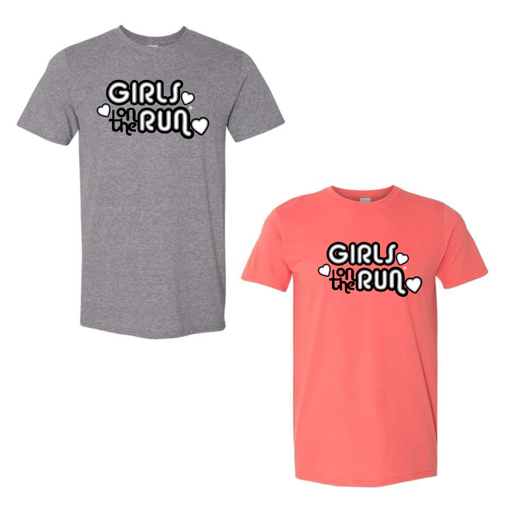 Retro Girls on the Run- S/S Tee- Adult