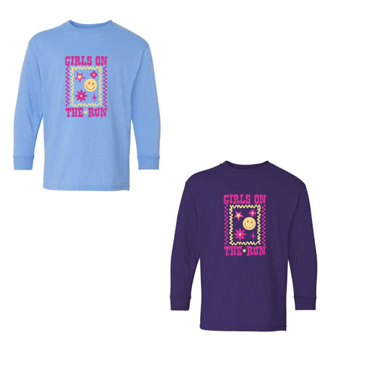 Girls on the Run Retro Long Sleeve T-Shirt (Youth)