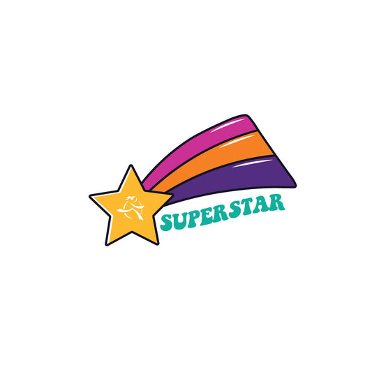 Temporary Tattoo: Superstar (Pack of 200)