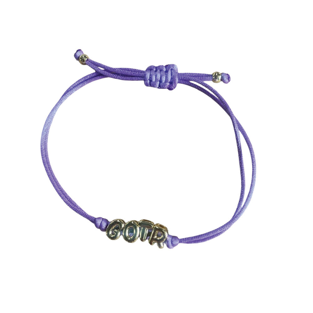 Satin Cord Adjustable GOTR Bracelet