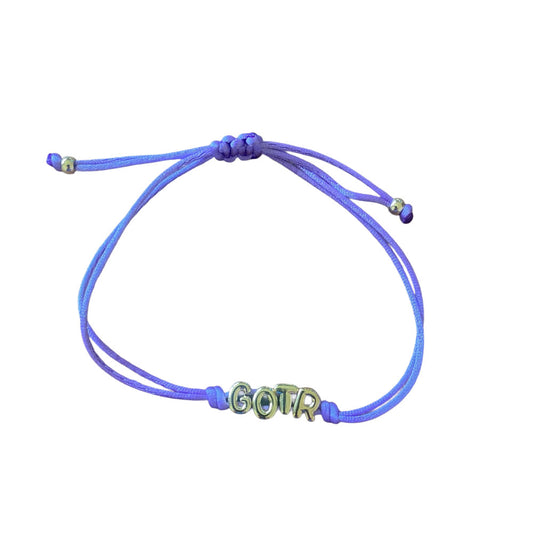 Satin Cord Adjustable GOTR Bracelet