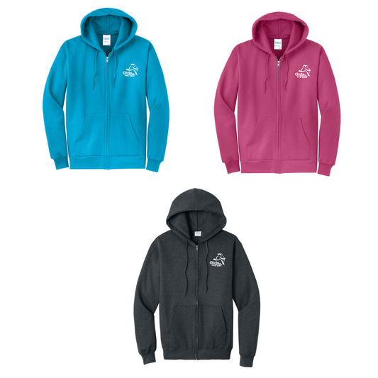 Full Zip Hooded Sweatshirt (Adult)
