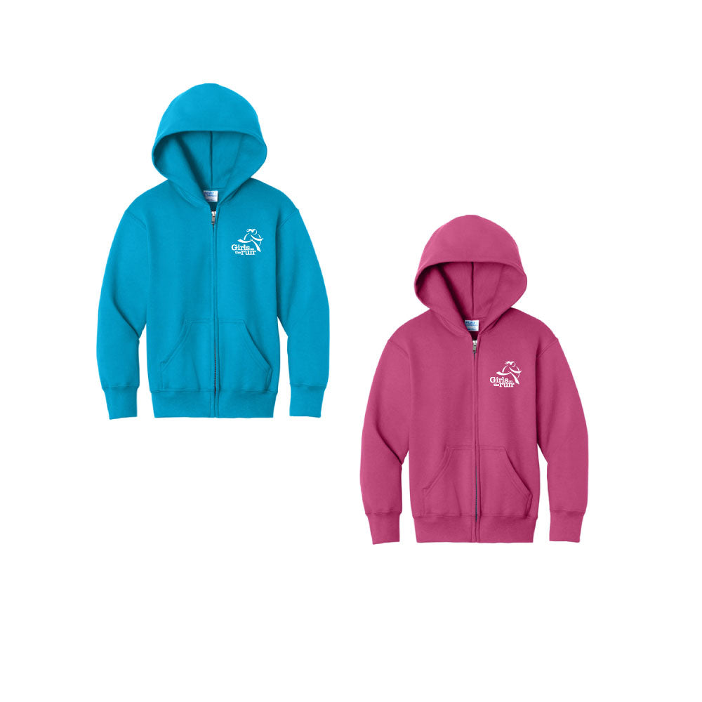 Full Zip Hooded Sweatshirt (Youth)
