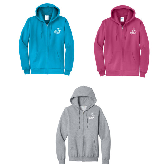 Full Zip Hooded Sweatshirt (Adult)